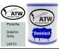 Preview: Porsche, Dolphin Grey, L6410: 1L Lackdose, von ATW Autoteile West.